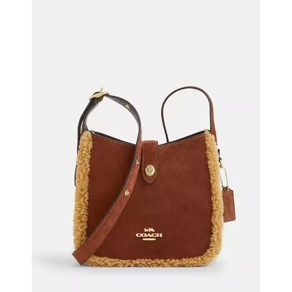 Coach Handbags - Coach hadley mini crossbodybag color vintage brown